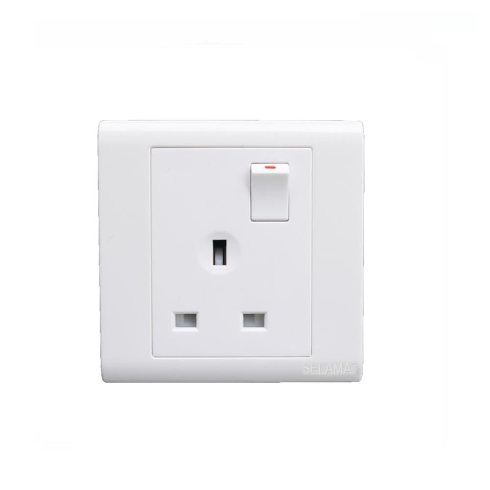 SELAMAT 13A 1GANG SWITCH SCKT MQ8131S