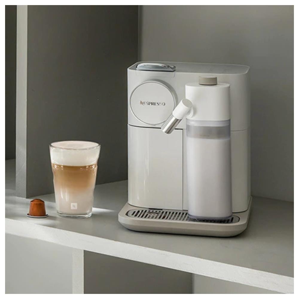 NESPRESSO COFFEE MACHINE GRANLATTISSIMA WHITE F541-ME-WH-NE