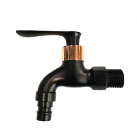 CABANA WALL TAP W/HOSE CB2831-BL (E) BLACK/ROSE GOLD H10XW9XD3 CM