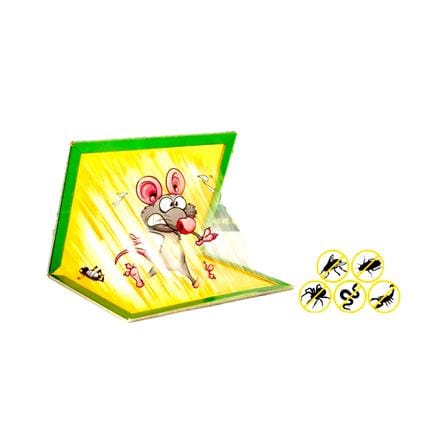 KBM MOUSE GLUE TRAP 10 PCS + MOUSE BAIT