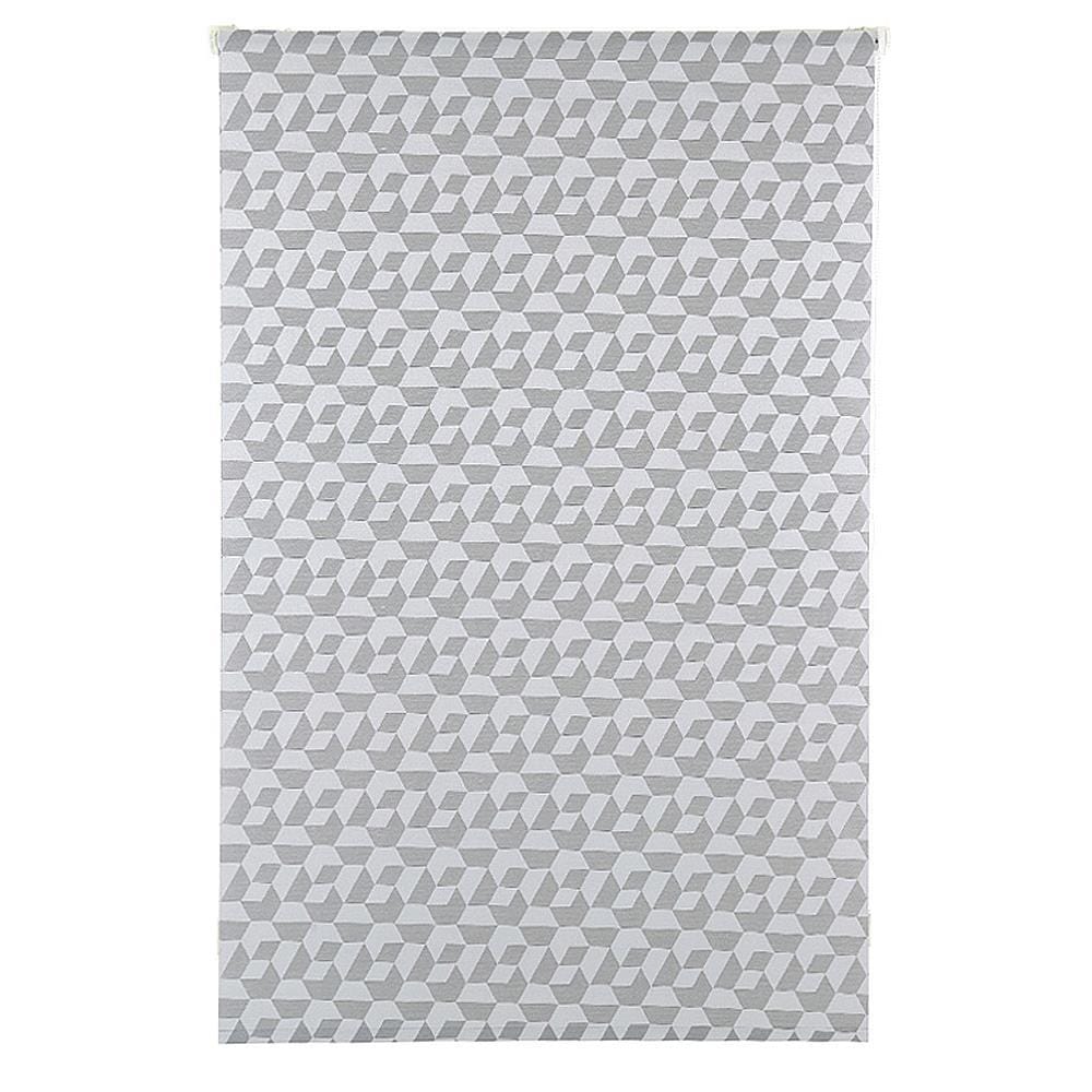 ROLLER BLIND HOME LIVING STYLE HEXA 100X160CM GREY