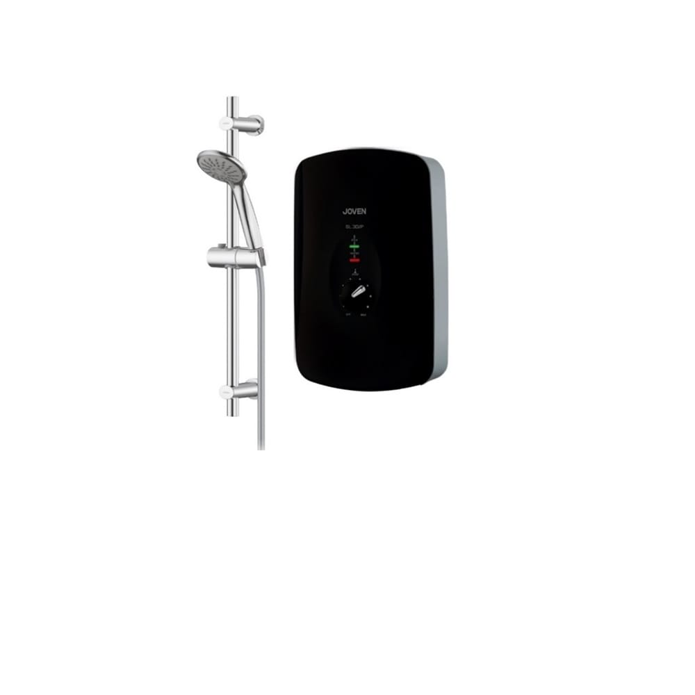 JOVEN SHOWER HEATER DC PUMP WITH HAND SHOWER SL30iP BLACK