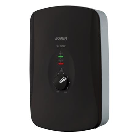 JOVEN SHOWER HEATER DC PUMP WITH HAND SHOWER SL30iP BLACK