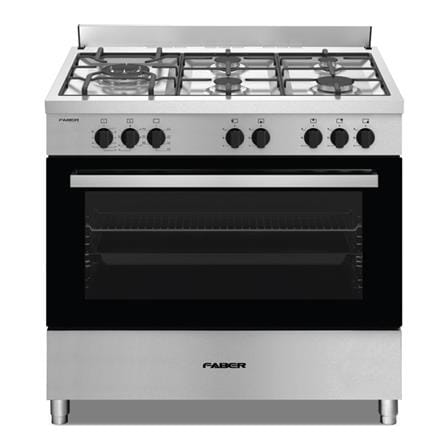 FABER FISSO FREESTANDING COOKER 9995E STAINLESS STEEL 5BURNER 8FUNCTIONS 100LITER