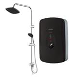 JOVEN SHOWER HEATER DC PUMP WITH RAIN SHOWER SL30iP BLACK