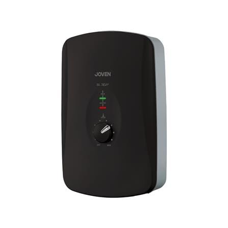JOVEN SHOWER HEATER DC PUMP WITH RAIN SHOWER SL30iP BLACK