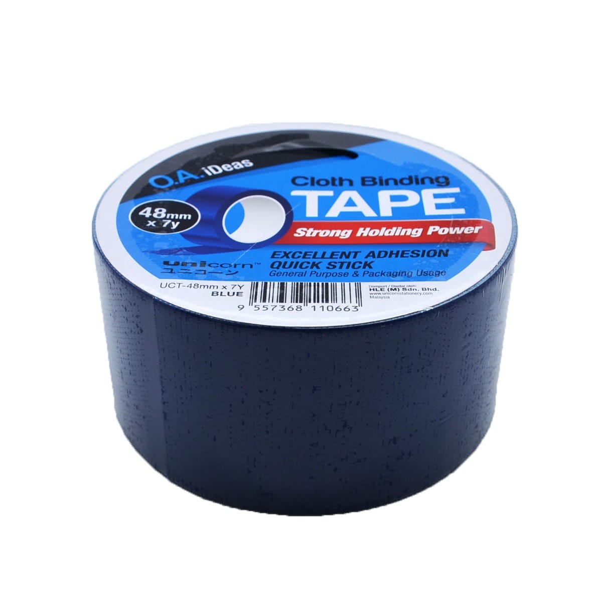 UNICORN CLOTH TAPE 48 MM BLUE