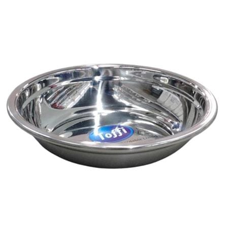TOFFI STAINLESS STEEL RICE PLATE 18CM (K4818)