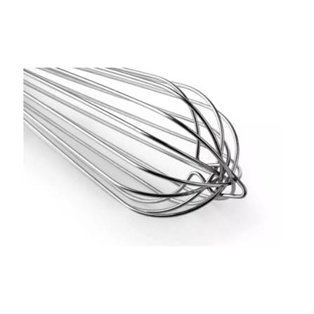 TOFFI STAINLESS STEEL EGG WHISK 8" (K4108)