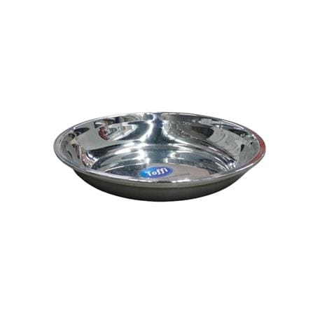 TOFFI STAINLESS STEEL RICE PLATE 22CM (K4822)