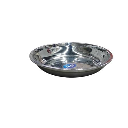 TOFFI STAINLESS STEEL RICE PLATE 26CM (K4826)