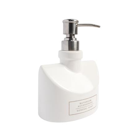 SOAP DISP CERAMIC CE-2221-WHITE-D