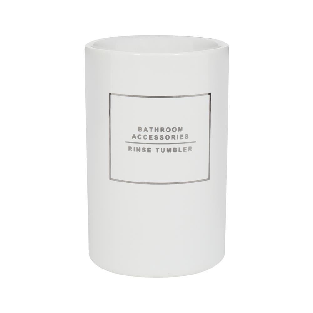 CERAMIC TUMBLER MOYA CE-2221-WHITE-TM