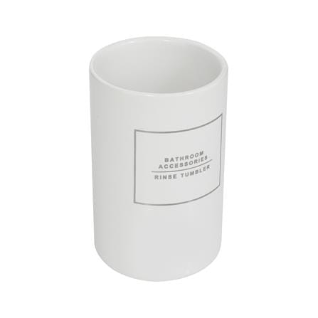 CERAMIC TUMBLER MOYA CE-2221-WHITE-TM