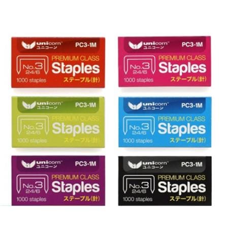 UNICORN PREMIUM CLASS STAPLES NO.3 24/6 USPC3IM