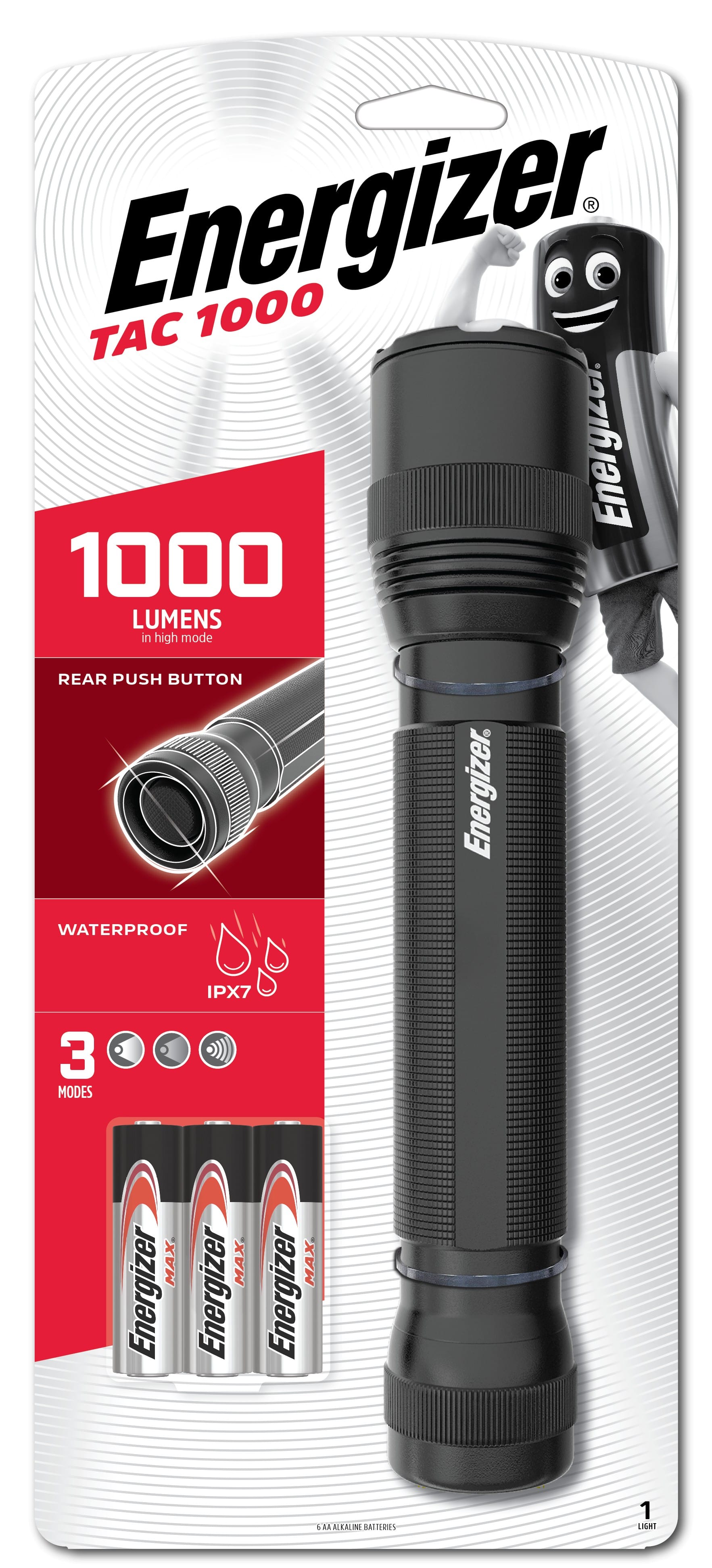 TACTICAL LIGHT 1000LM PMHT61 ENERGIZER