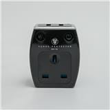 MASTERPLUG 3P1W+2USB ADPT W/NEON+SRG SRGAUSBPB3