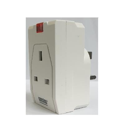 3PIN 1WAY+2USB ADPT MS-3L2USB MORRIES