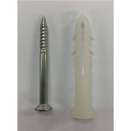AMAN WALL PLUG + SCREW @8x2" 10S WPS-0820