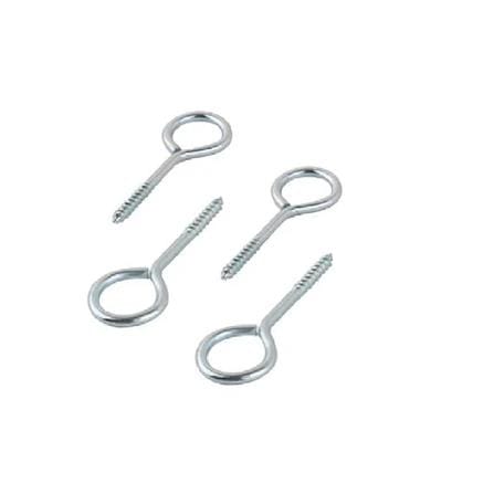 AMAN NICKEL-PLATED IRON SCREW EYE @6 8S CSE-06