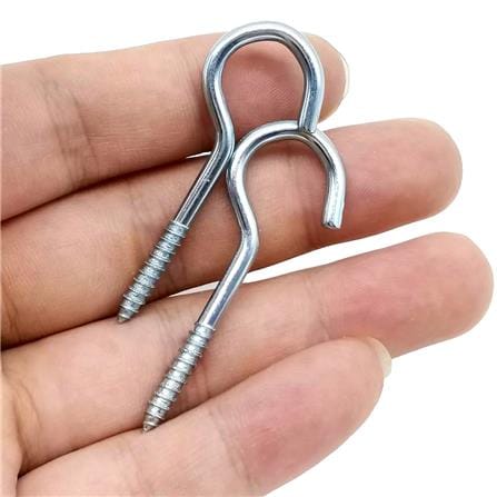 AMAN GALVANIZED IRON SCREW HOOK CSH-08 8PCS EACH
