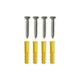 AMAN WALL PLUG PLASTIC ANCHOR WITH SCREW PWP-0630S 6x30MM 10 PCS EACH