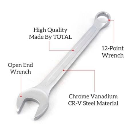 1 ea TOTAL COMBINATION WRENCH 32 x 405mm