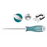TOTAL 6" SLOTTED SCREWDRIVER MAGNET THT266150 (-)