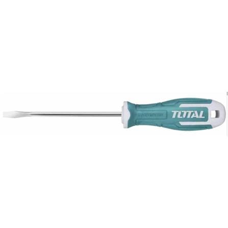 TOTAL 6" SLOTTED SCREWDRIVER MAGNET THT266150 (-)