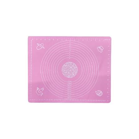 SILICONE BAKING MAT 61X41CM PINK