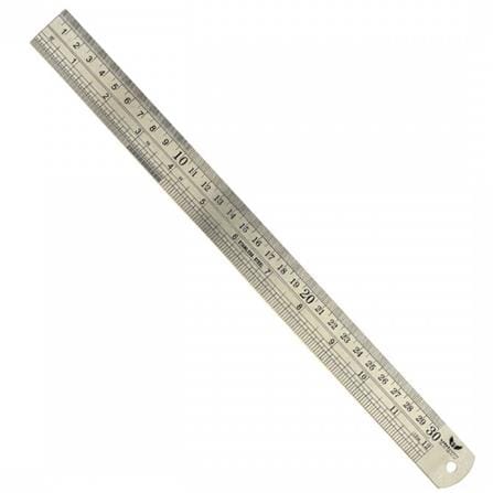 60CM UNICORN STEEL RULER