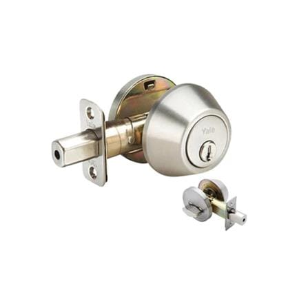 YALE SINGLE DEADBOLT VYED-1001 STAINLESS STEEL