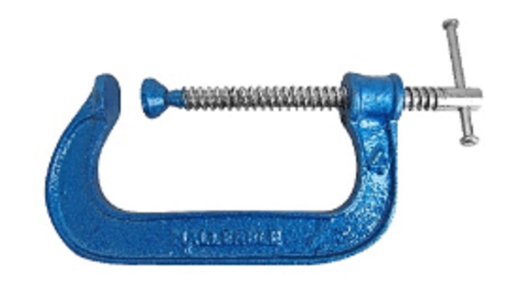 4INCH VENUS IRON C-CLAMP BLUE-SILVER (HEAVY)