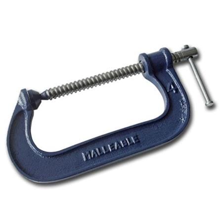 4INCH VENUS IRON C-CLAMP BLUE-SILVER (HEAVY)