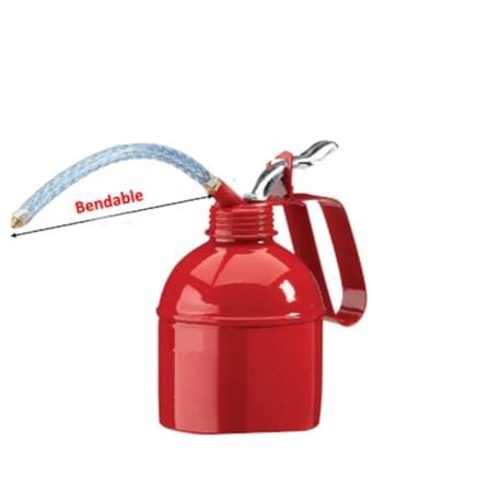 VENUS METAL OIL CAN WITH FLEXIBLE SPOUT 300cc