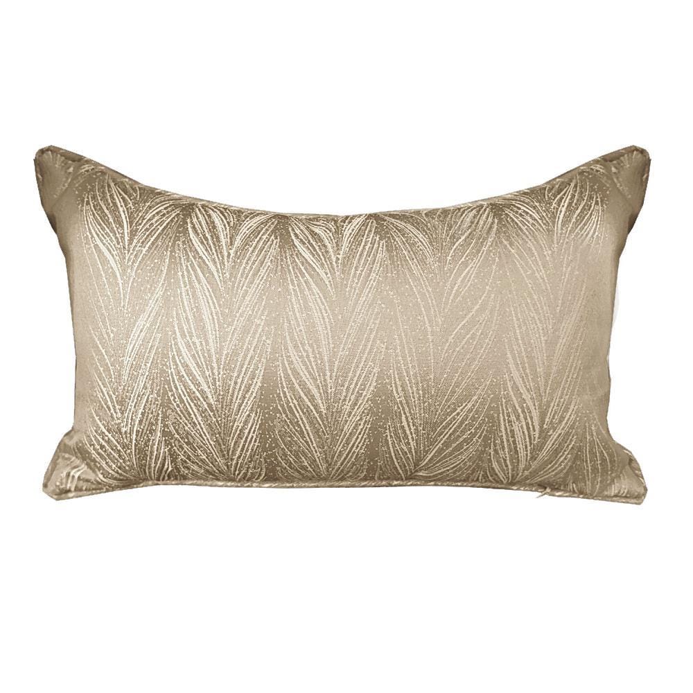 CUSHION HOME LIVING STYLE PINE 12X20 INCH GOLD