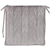 CHAIR PAD HOME LIVING STYLE PINE 16x16" GRAY