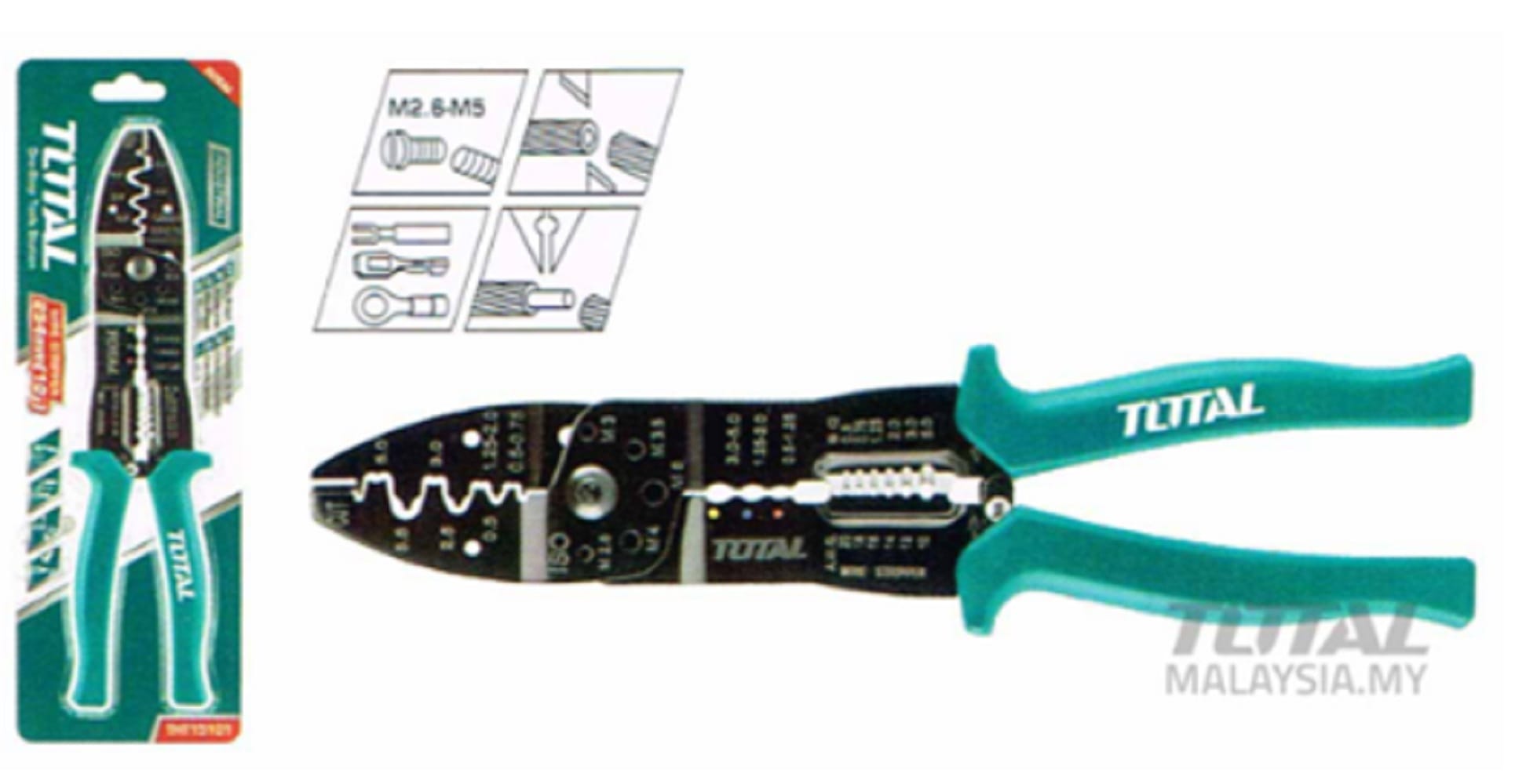 TOTAL WIRE STRIPPER PLIER