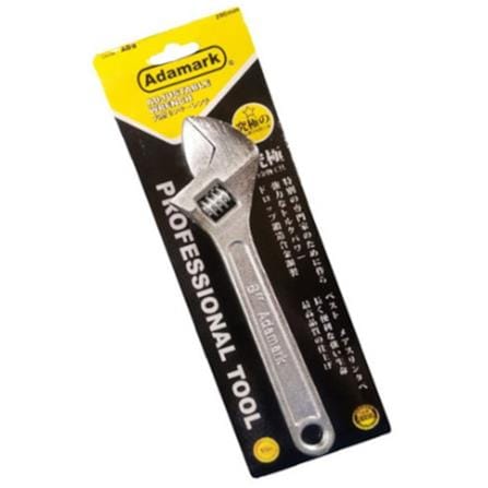 10"  ADAMARK CHROME ADJUSTABLE WRENCH