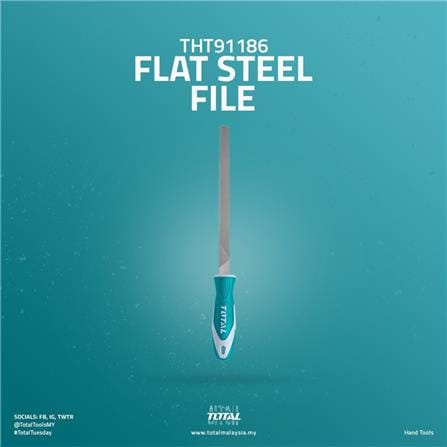 8"  FLAT TOTAL FILE