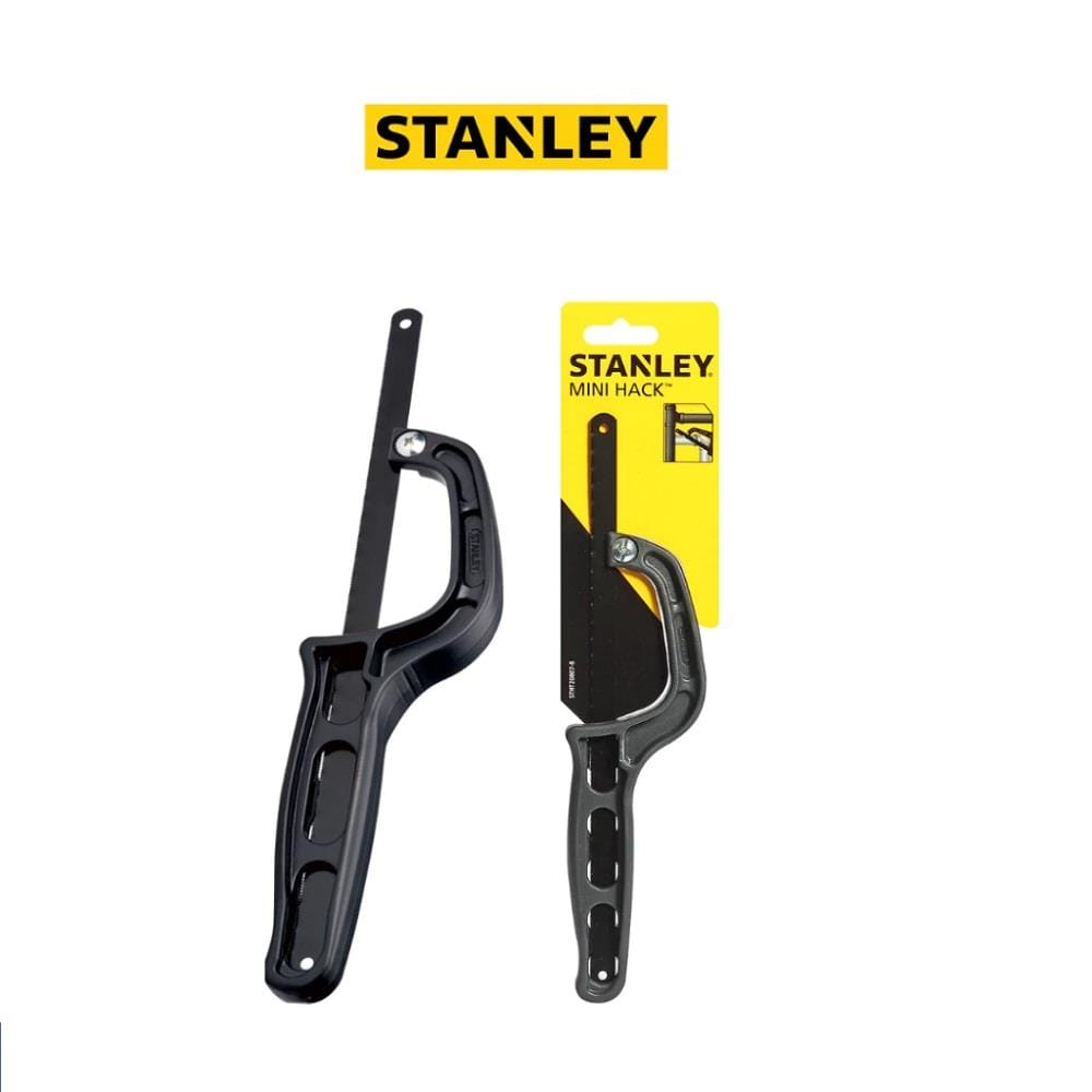 STANLEY 10" MINI HACK SAW BLACK