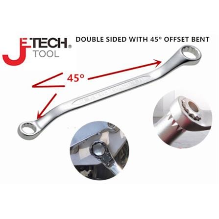 JETECH DOUBLE OFFSET END RING WRENCH  14x15