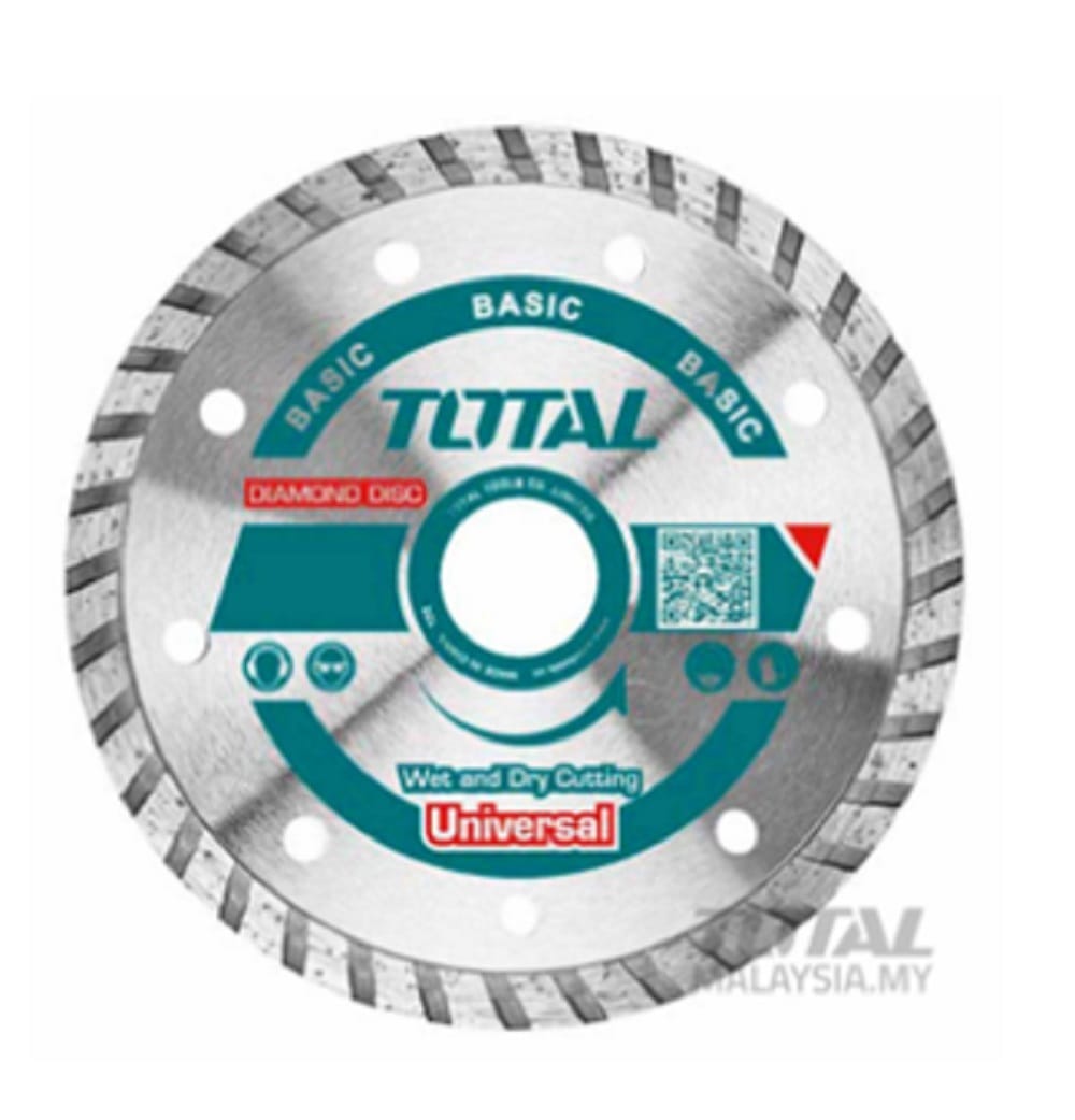 TOTAL TURBO DIAMOND CUTTING DISC  GRINDING DISC