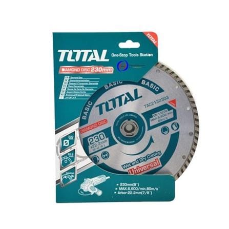 TOTAL TURBO DIAMOND CUTTING DISC  GRINDING DISC