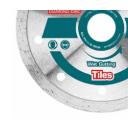 TOTAL  4" TILES DIAMOND CUTTING GRINDING DISC