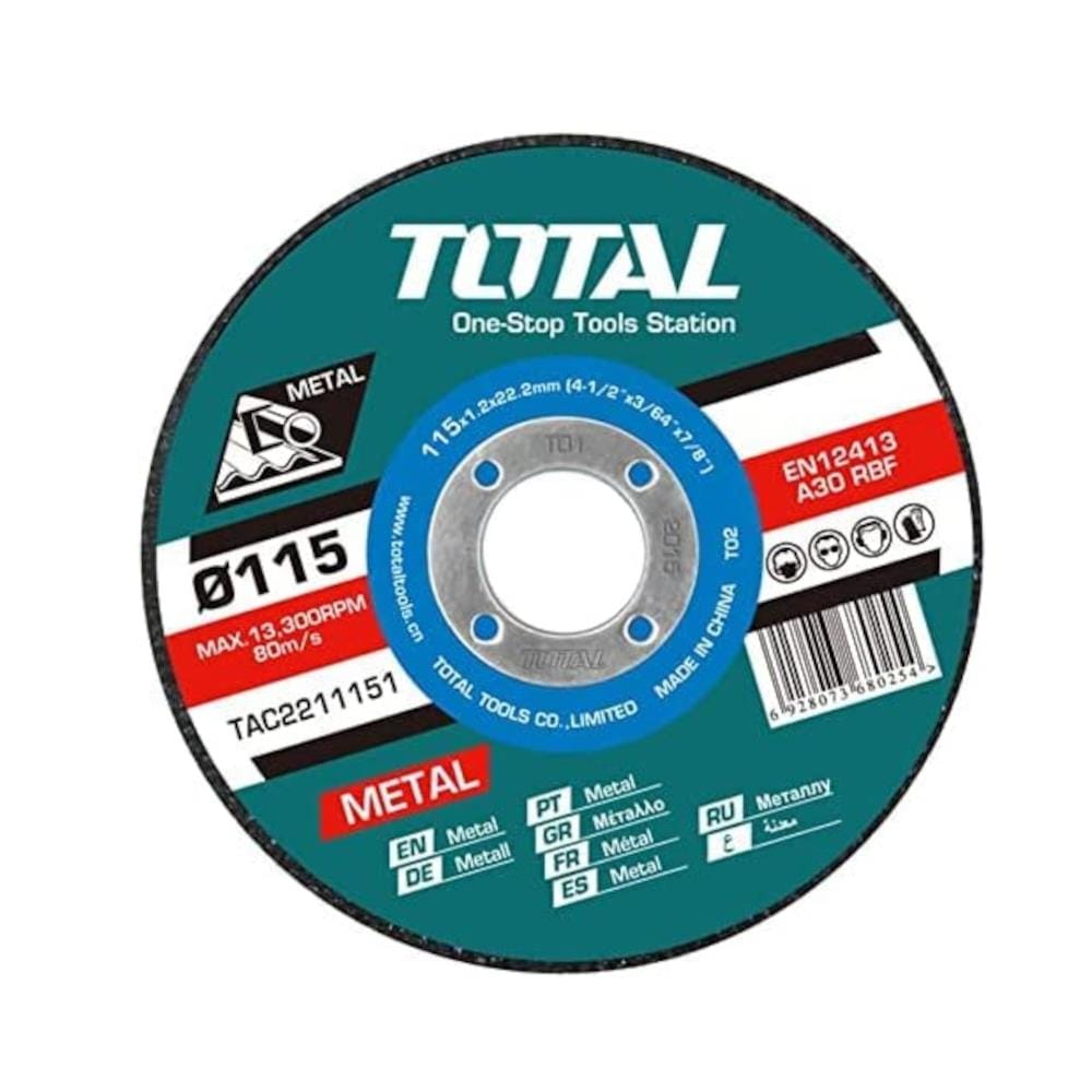 TOTAL  16MM METAL CUTTING  GRINDING DISC