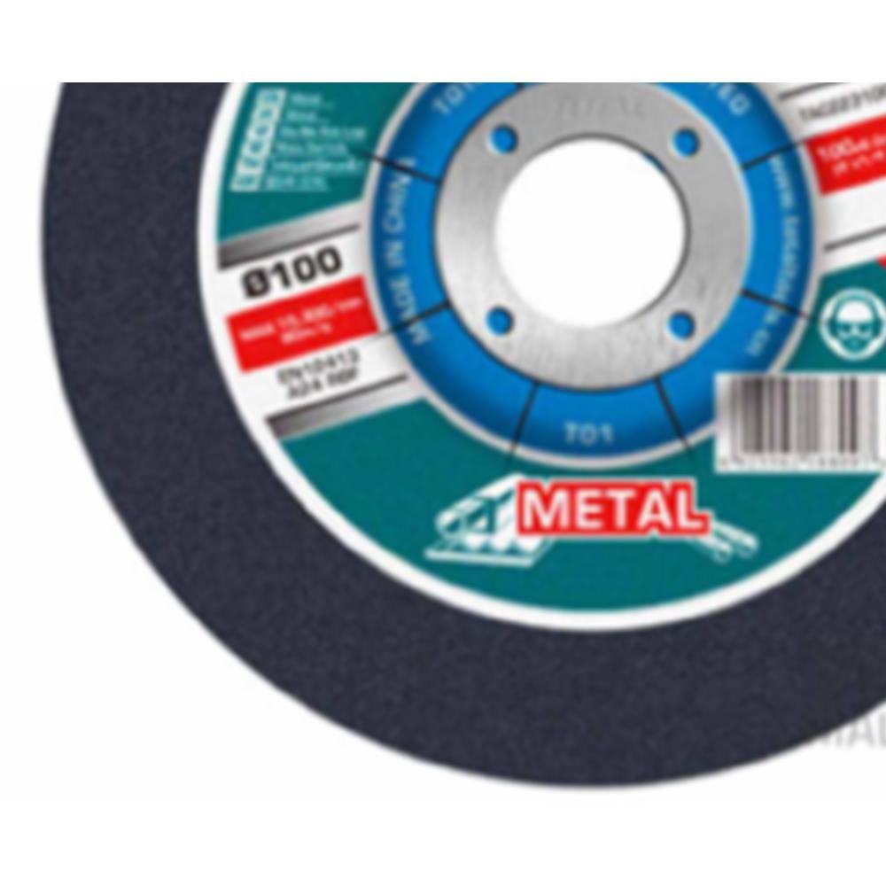 TOTAL 16MM ABRASIVE GRINDING DISC ABRASIVE CUTTING (METAL)