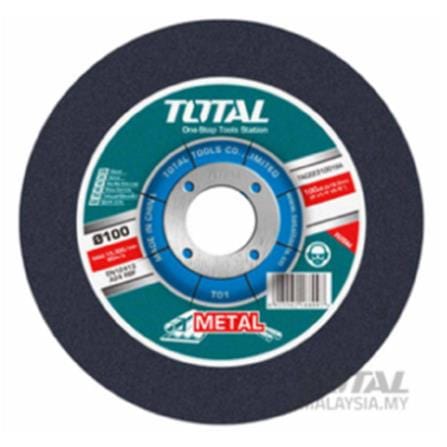 TOTAL 16MM ABRASIVE GRINDING DISC ABRASIVE CUTTING (METAL)