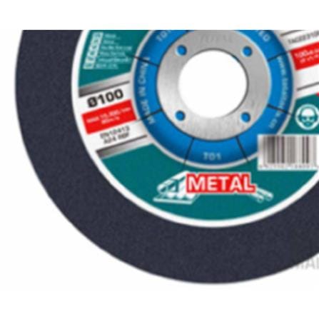 TOTAL 16MM ABRASIVE GRINDING DISC ABRASIVE CUTTING (METAL)