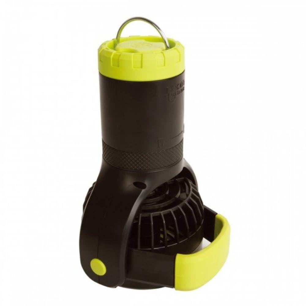 COLEMAN BATTERY LOCK CUP HOLDER FAN FEATURES LIME GREEN
